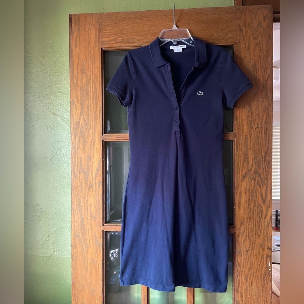🐊Lacoste🐊 navy blue polo dress